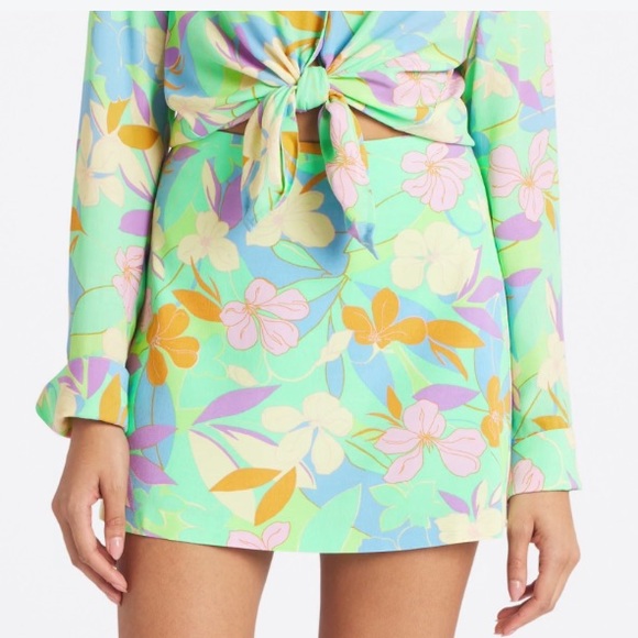 Sanctuary Easy Floral Mini Skirt - Picture 2 of 4